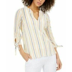 Michael Kors Long Sleeve Blouse. Size Petite Medium (P/M). New With Tags.